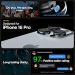 Spigen Ultra Hybrid-fodral för iPhone 16 Pro 6,3″ marinblå