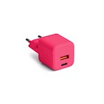 COLORUM väggladdare USB-A + USB-C PD 30W CLS30-AC-02 xMagenta