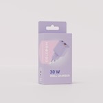 COLORUM väggladdare USB-A + USB-C PD 30W CLS30-AC-09 xLavenda