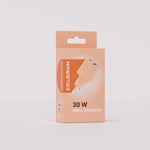 COLORUM väggladdare USB-A + USB-C PD 30W CLS30-AC-14 i Peach Fuzz