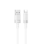 XO-kabel NB282 USB – USB-C 1,0 m 6A vit