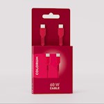 COLORUM sladd USB-C – USB-C 1,8m 3A CK60-CC-02 xMagenta