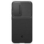 Spigen Optik Armor-fodral för Samsung Galaxy S24 FE i svart