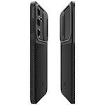 Spigen Optik Armor-fodral för Samsung Galaxy S24 FE i svart