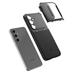 Spigen Optik Armor-fodral för Samsung Galaxy S24 FE i svart