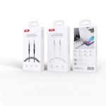XO-ljudkabel NB-R279C jack 3,5 mm – jack 3,5 mm 1,0 m svart