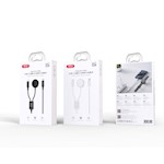 XO trådlös induktionsladdare CX030 vit för Apple Watch med USB-C - USB-C-kabel