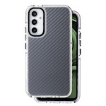 Akryl- och kolfiberfodral för Samsung Galaxy A34 5G, svart