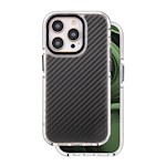 Akryl Carbon-skal för iPhone 14 Pro 6,1" svart