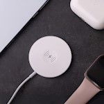 Forever MAWC-400 magnetisk trådlös laddare 15W vit 3in1