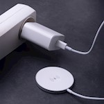 Forever MAWC-400 magnetisk trådlös laddare 15W vit 3in1
