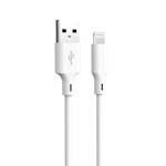 För evigt återvinningsbar kabel USB-A – Lightning 1,5 m 2,4 A HDKR12-AL-00 vit