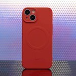 Simple Color Mag-fodral för iPhone 11 röd