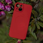 Simple Color Mag-fodral för iPhone 11 röd