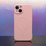 Simple Color Mag-fodral för iPhone 11 rosa