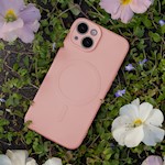 Simple Color Mag-fodral för iPhone 11 rosa