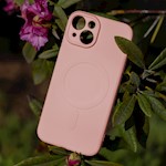 Simple Color Mag-fodral för iPhone 11 rosa