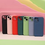 Enkelt Color Mag-fodral för iPhone 16 6,1 tum marinblå