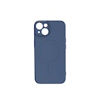 Enkelt Color Mag-fodral för iPhone 16 6,1 tum marinblå