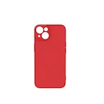 Enkel Color Mag-fodral för iPhone 16 6,1″ i röd