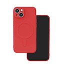 Simple Color Mag-fodral för iPhone 13 6,1" rött