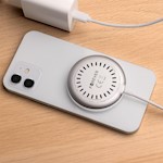 Forever MAWC-300 magnetisk trådlös laddare Qi2 15W silver