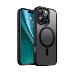 Etteri Matt Mag-fodral för iPhone 16 Pro Max 6,9 tum svart