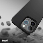 Etteri Silikonfodral för iPhone 16 Pro Max 6,9″ svart