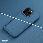 Etteri Silikonfodral för iPhone 16 Pro Max 6,9″ mörkblå