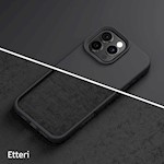 Etteri Silikonskal för iPhone 16 Pro 6,3″ svart