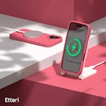 Etteri Silikonfodral till iPhone 16 6,1″ hallon