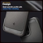 Spigen Rugged Armor Mag Magsafe-fodral för iPhone 16 Pro Max 6,9″ grå