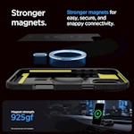 Spigen Rugged Armor Mag Magsafe-fodral för iPhone 16 Pro Max 6,9″ grå