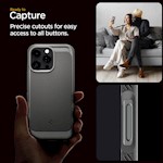 Spigen Rugged Armor Mag Magsafe-fodral för iPhone 16 Pro Max 6,9″ grå