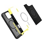 Spigen Rugged Armor Mag Magsafe-fodral för iPhone 16 Pro 6,3″ i matt svart