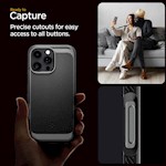 Spigen Rugged Armor Mag Magsafe-fodral för iPhone 16 Pro 6,3″ i matt svart