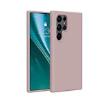 Etteri Silikonfodral till Samsung Galaxy S25 Ultra ljusrosa