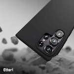 Etteri Silikonskal för Samsung Galaxy S24 Ultra svart
