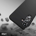 Etteri Silicone case för Samsung Galaxy S25 svart