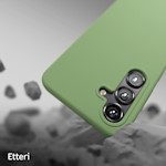 Etteri Silikonfodral till Samsung Galaxy S25 ljusgrönt