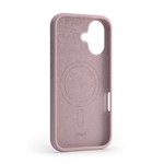 Etteri Silikon Mag-fodral för iPhone 16 6,1″ i ljust rosa