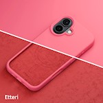 Etteri Silicone Mag-fodral för iPhone 16 Plus 6,7″ (hallonfärgad)