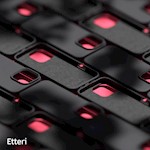 Etteri Silikonskal för iPhone 16 Pro Max 6,9″ svart