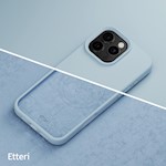 Etteri Silicone Mag-fodral för iPhone 16 Pro Max 6,9″ ljusblå
