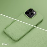 Etteri Silicone Mag-fodral för iPhone 16 Pro Max 6,9″ ljusgrönt
