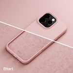 Etteri Silikon Mag-fodral för iPhone 16 Pro 6,3″ ljusrosa