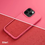Etteri Silikon Mag-fodral för iPhone 16 Pro 6,3″ hallon