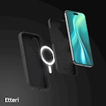 Etteri Silikonskal för iPhone 16 6,1″ svart