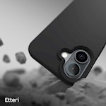 Etteri Silikonskal för iPhone 16 6,1″ svart