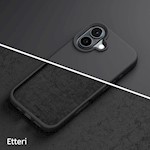 Etteri Silikonskal för iPhone 16 6,1″ svart